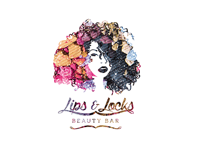 Lips & Locks Beauty Bar Logo