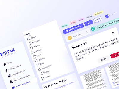 UI Kit - Knowledge Management System