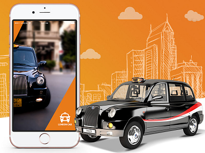 London Cab Taxi Mobile App Re-Design
