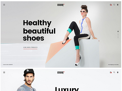 Aswaq - Minimal WooCommerce PSD Template