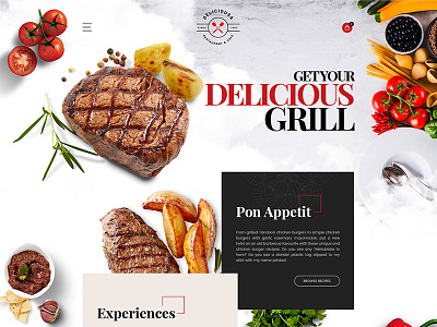 Deliciousa | Unlimited Foods & Restaurants PSD Template