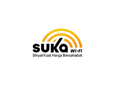 Suka Wi-Fi branding business connection design icon internet logo logo design wifi