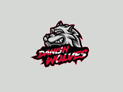 Danish Wolves Esport branding csgo graphic design logo