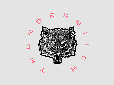 thunderbitch - radio jordan americana brittany howard etching illustration music record wolf