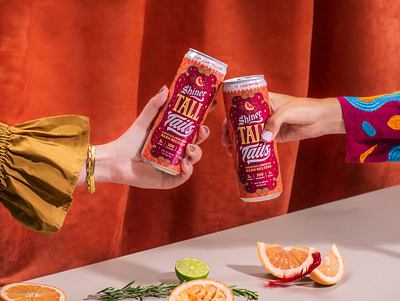 Shiner Tall Tails branding design packaging