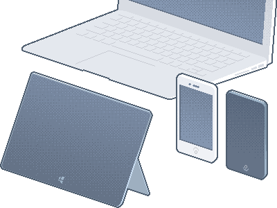 Two iPhones, Macbook Air vs. Microsoft Surface air dithering iphone iso macbook microsoft pixel surface