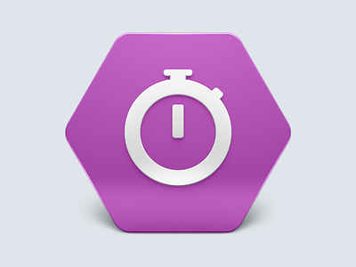 Xamarin Profiler hexagon icon purple render xamarin