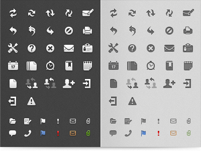 E-mail Client Icons application bright bw dark grayscale icewarp icon mail