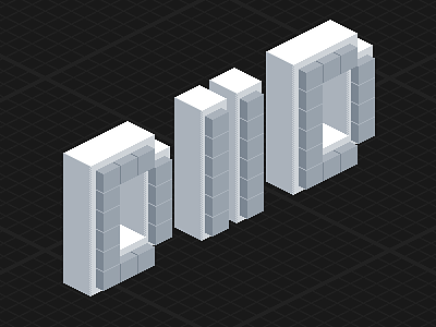 Deploy Or Die blocks icon iso isometric logo pixel pixelart pixelated sprite