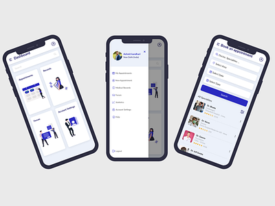 Doctor Appointment App UI Design