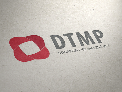 DTMP Logo brand emblem identity logo mockup
