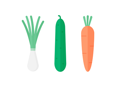 Day 91 - 366 Days of Illustration Challenge - MintSwift carrot cucumber digital illustration flat design flat design flat illustration flatdesign food illustration illustration illustrations illustrator mintswift spring spring onion vector art vector illustration vegetable vegetarian veggie veggies