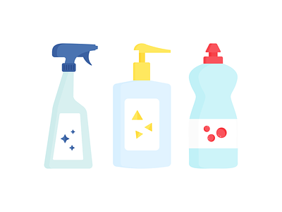 Day 98 - 366 Days of Illustration Challenge - MintSwift bubbles clean cleaning digital illustration dishwashing flat design flat illustration flatdesign illustration illustrations illustrator liquid liquid soap mintswift soap spray spring cleaning vector art vector illustration window cleaner