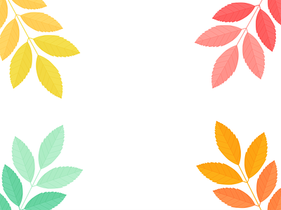 Day 293 - 366 Days of Illustration Challenge - MintSwift autumn autumn leaves autumnal digital illustration fall flat design flat illustration flatdesign foliage illustration illustrations illustrator leaf leaves mintswift mountain ash ombre rowan vector vector illustration