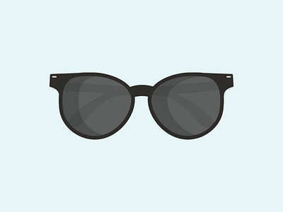 Day 7 - 366 Days of Illustration Challenge - MintSwift flat design flatdesign icon icon design illustrated illustration illustrations illustrator mintswift sunglasses vector