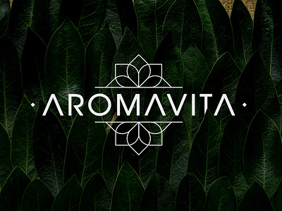 Logo_Aromavita branding design graphic design illustration logo typography