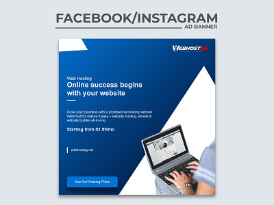 WEBHOSTSG - Social Media Kit - Facebook/Instagram Post Image