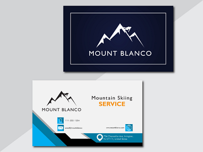 MOUNT BLANCO Business Card