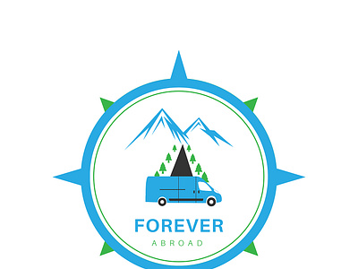 Forever Abroad - Travel Logo