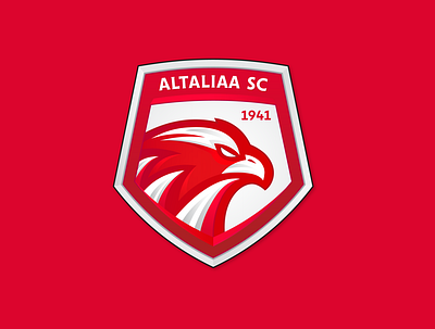 Altaliaa SC Logo arabic logo branding club design icon logo logodesign logotype soccer sports logo syria