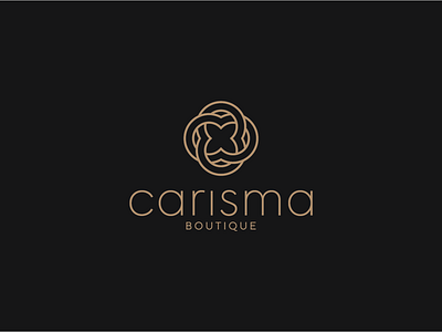 Carisma Boutique Logo boutique logo branding carisma clothes shop design logo logodesign logotype women wear