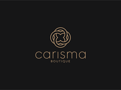 Carisma Boutique Logo boutique logo branding carisma clothes shop design logo logodesign logotype women wear
