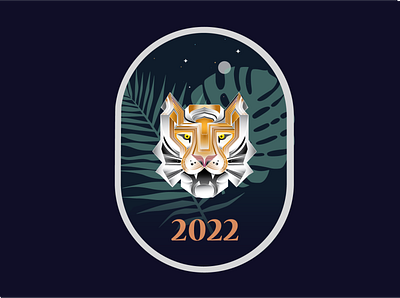 2022 Year of Tiger illustration branding design graphic design icon illustration vector