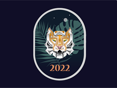 2022 Year of Tiger illustration