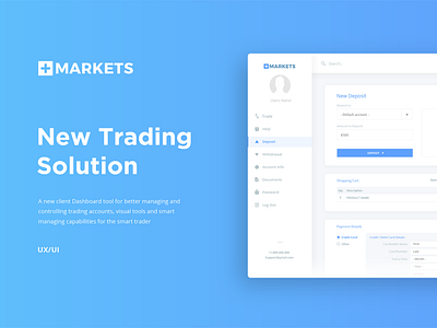 UX/UI | MarketPlus - Client Dashboard