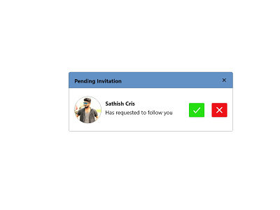 Daily UI 78 Pending Invitation app daily 100 challenge daily ui design ui xd