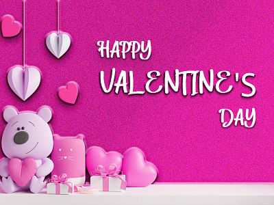 Valentine's Day design photoshop vector