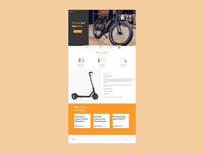 Ebikers Landing Page