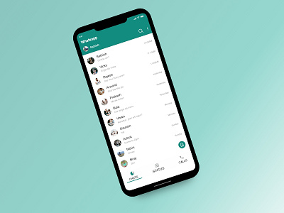 #Whatsapp Redesign