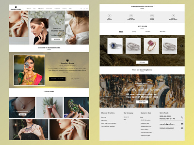 Jewellery  Shop Landingpage