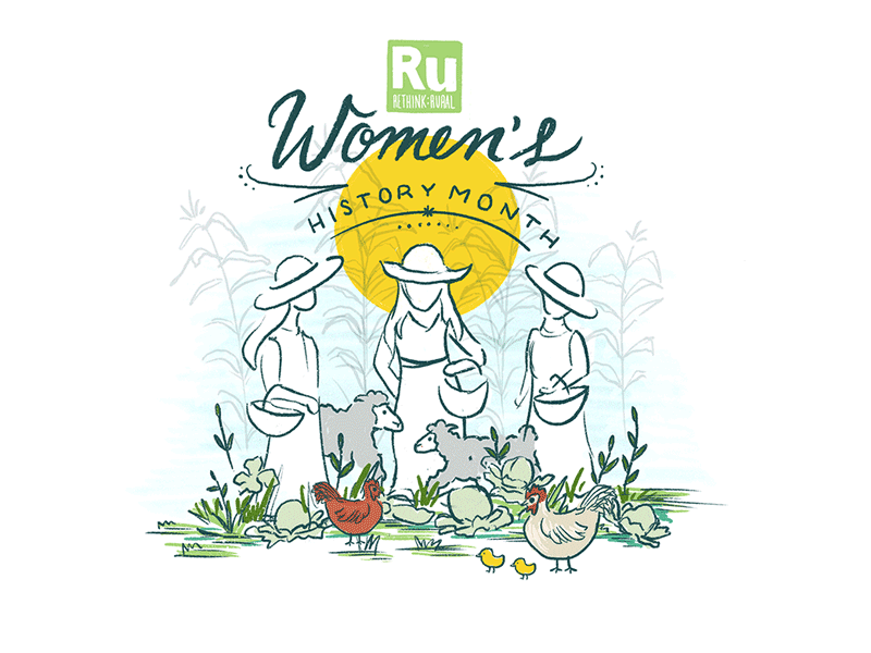 Women's History Month Animation animation design gif animation graphic design illustration illustration art illustration design illustrator lettering lettering art