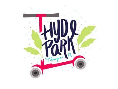 Hyde Park design graphic design illustration illustration art illustration design illustrator lettering lettering art vector