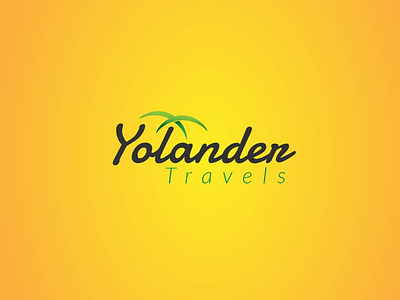 Yolander Travels (Travel Agency) getaway holiday logo palm relaxation resort sunshine tourism tourist travel agency