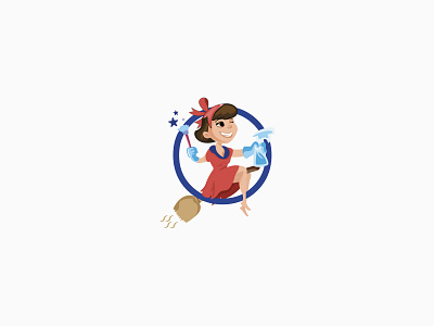 Cleaning Services Character Design