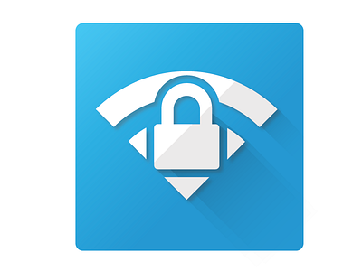 Secure network wip icon network wip