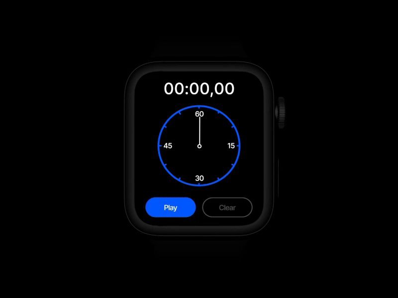 Stopwatch app