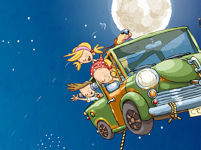 Mum's Cronky Car apps childrens book childrens books illustration