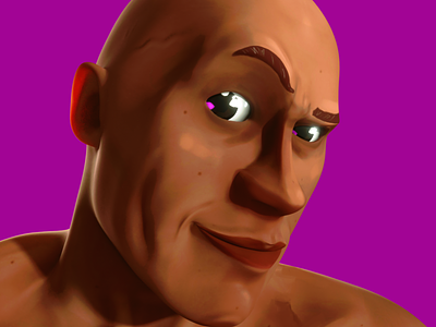 Dwayne The Rock as Arcane Character
