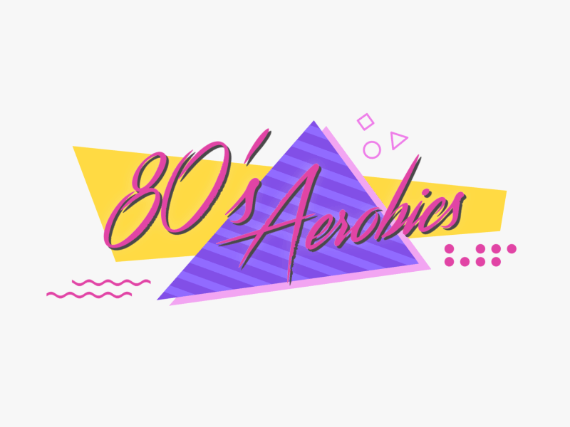 80's Aerobics Logo
