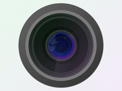 Camera lens camera graphic design icon lens ui vector xd