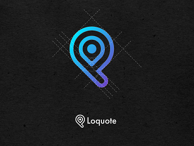 Loquote Logo branding design logo logo design q logo vector