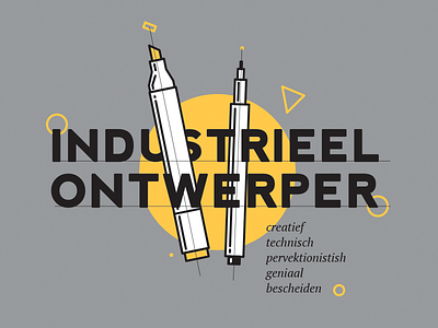 industrieel ontwerper visual