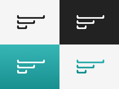 F Mark branding design graphic logo vector