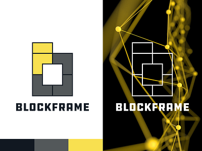 Blockframe Shot branding design graphic illustration logo typography vector