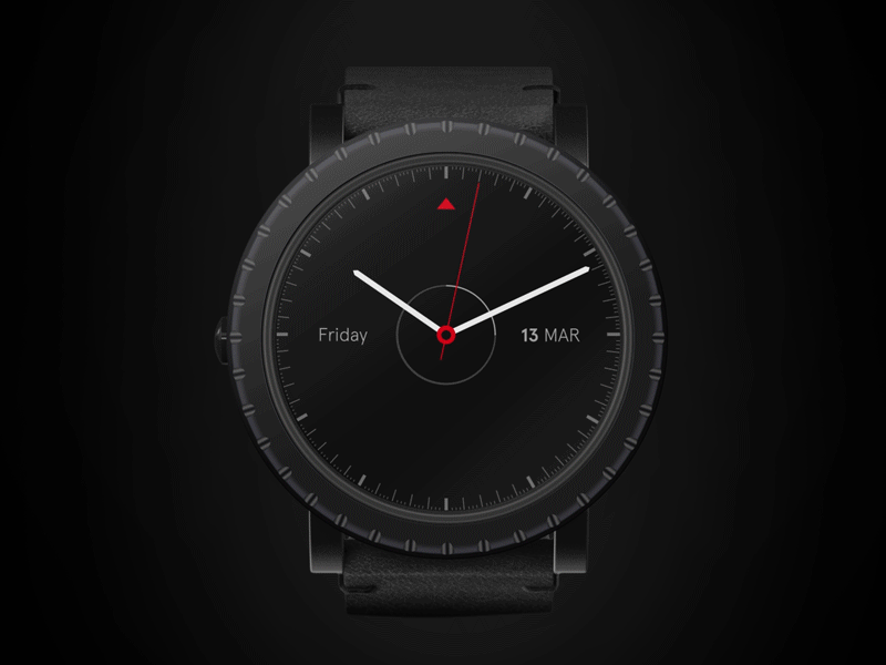 Suunto watch concept animation clock compass concept gif sport ui watch wear wearable