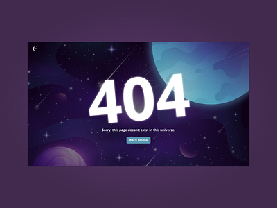 404 Error Page | Daily Design Challenge